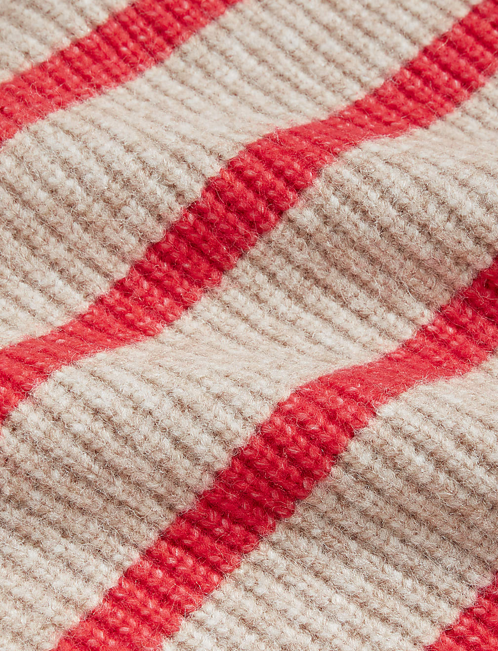 Striped Roll Neck Jumper