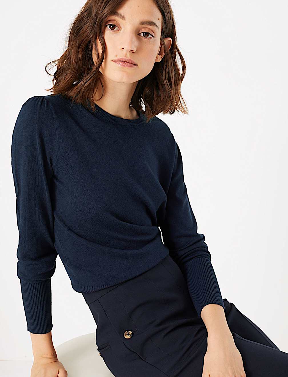 Gathered Shoulder Jumper