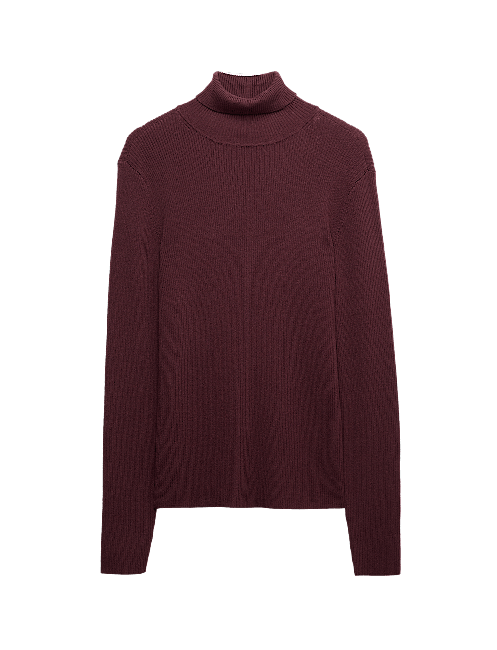 Ribbed Roll Neck Jumper
