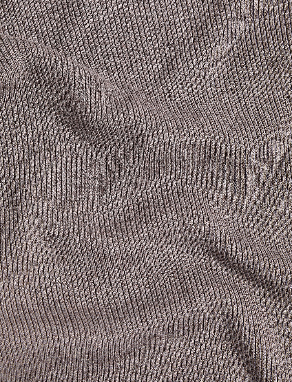 Ribbed Roll Neck Jumper