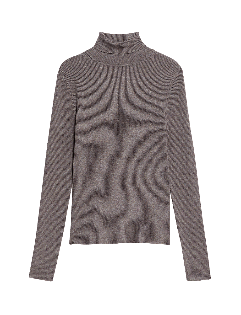 Ribbed Roll Neck Jumper