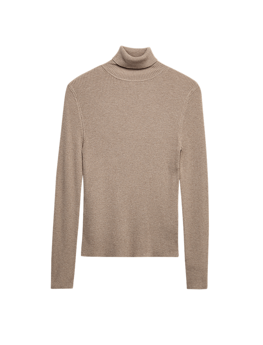 Ribbed Roll Neck Jumper