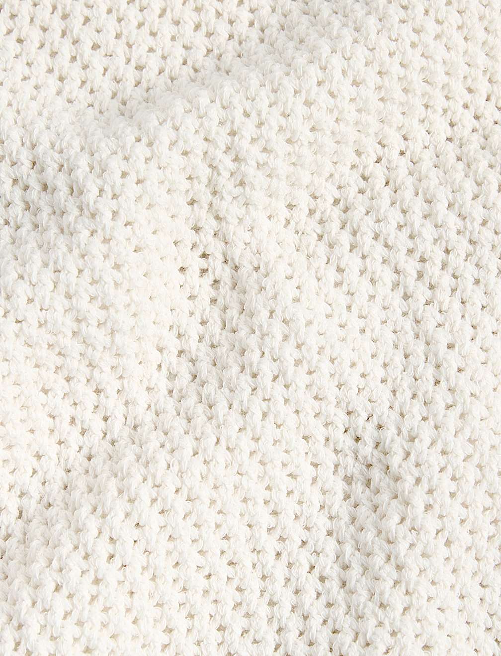 Cotton Rich Textured Knitted Top