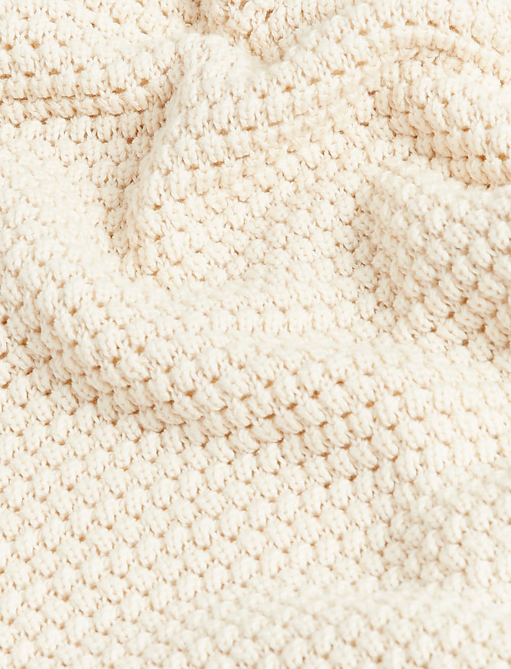 Pure Cotton Collared Knitted Top