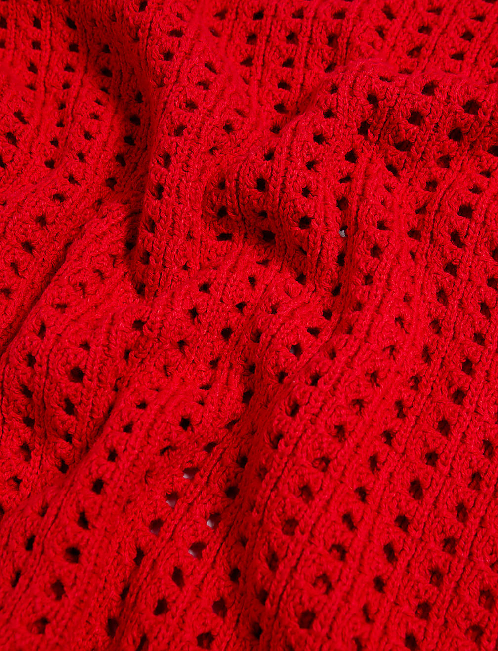 Cotton Rich Textured Tipped Detail Jumper