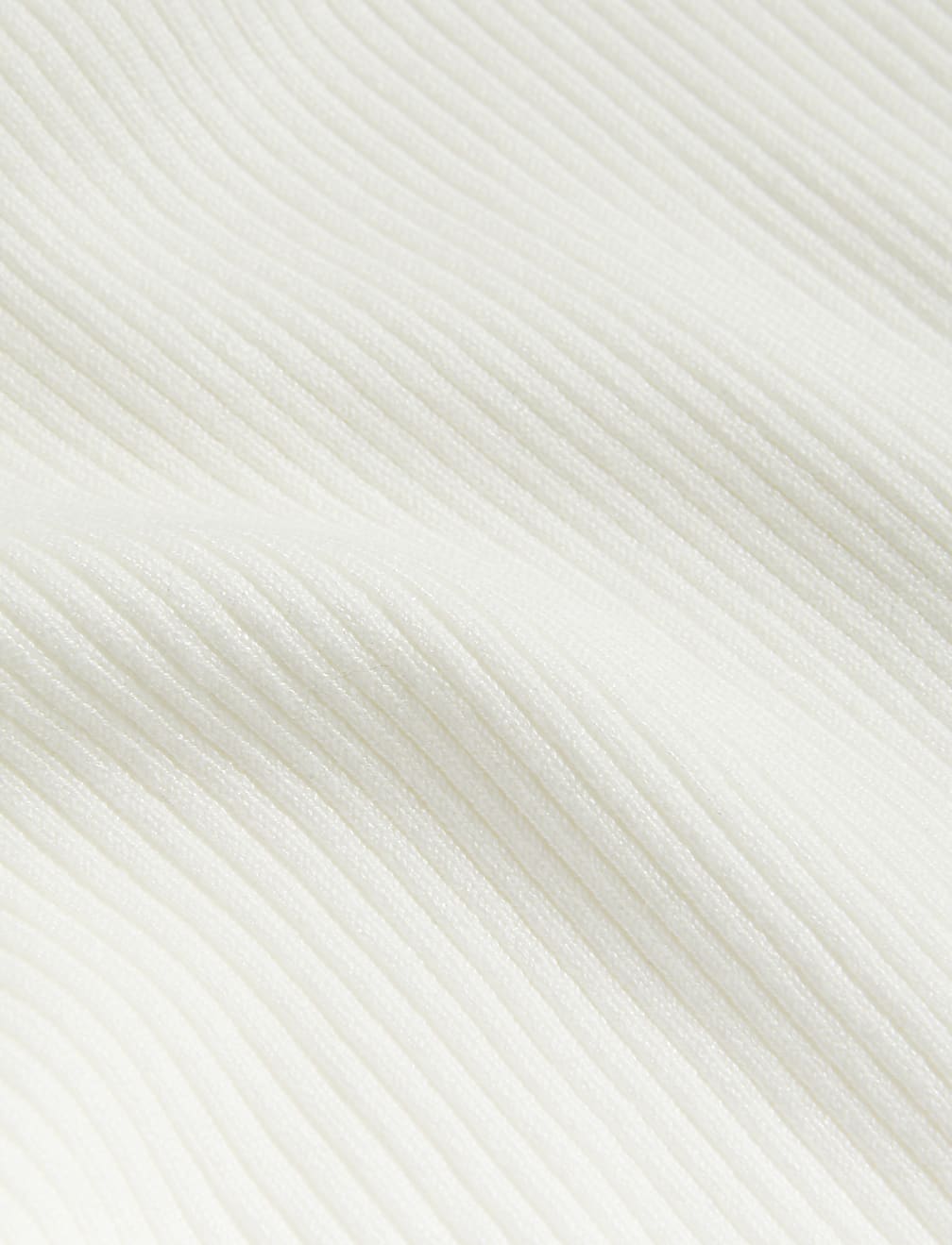 Ribbed Crew Neck Button Detail Jumper