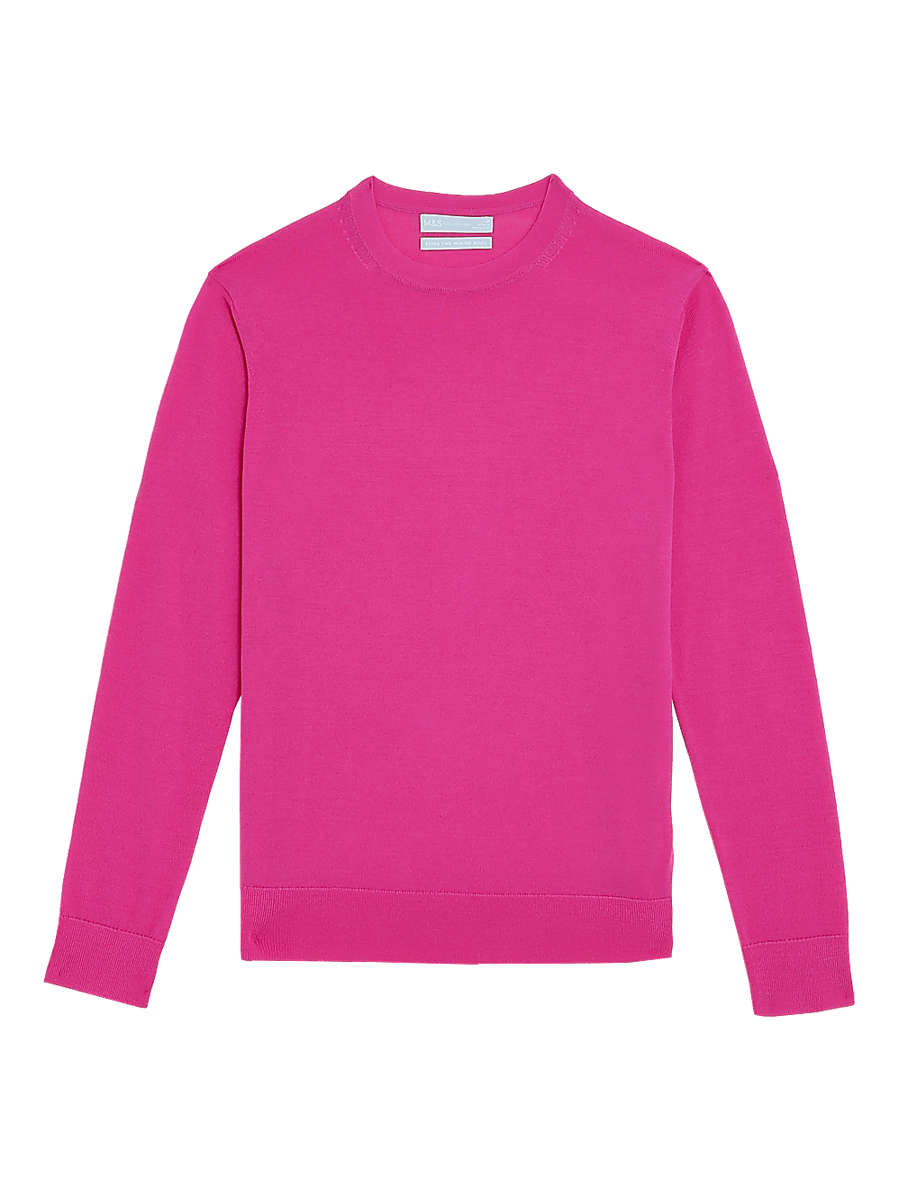 Pure Merino Wool Crew Neck Jumper