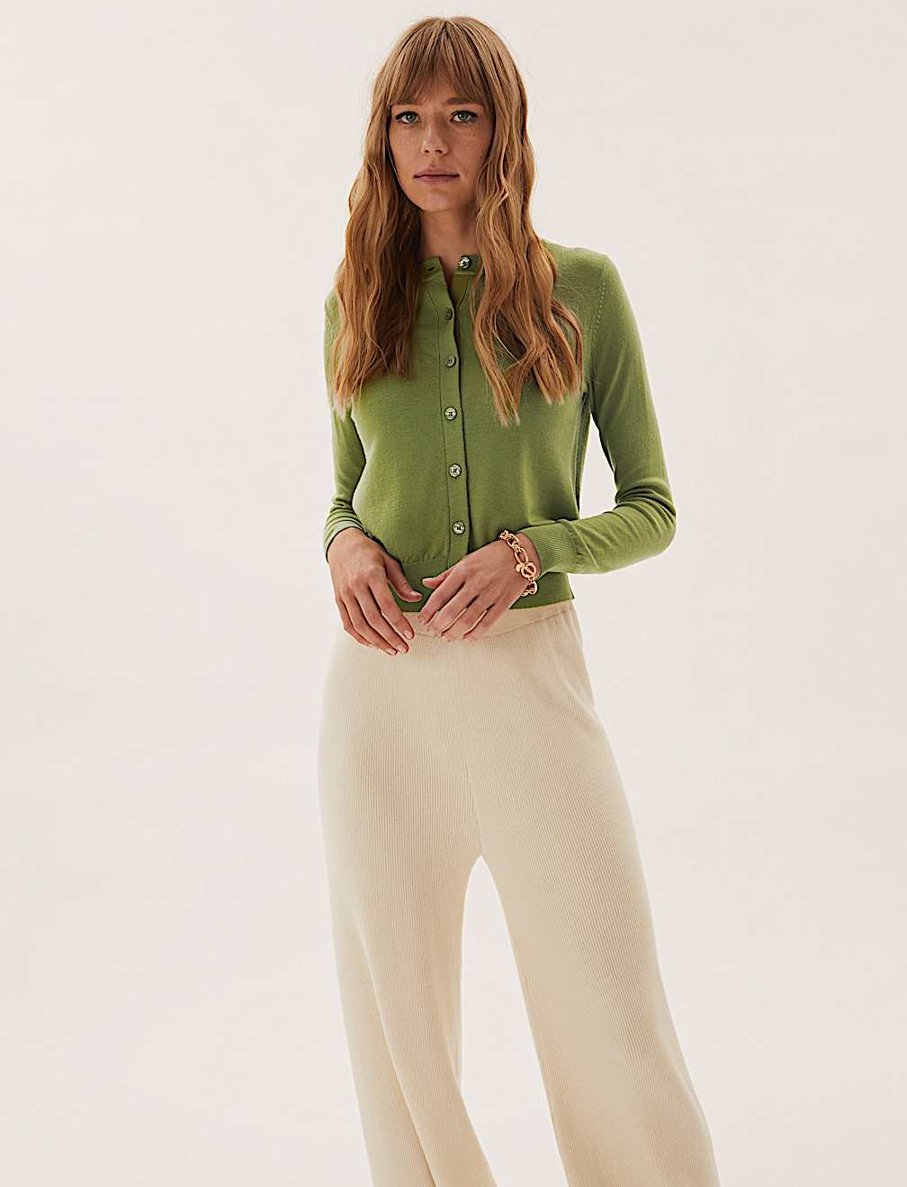 Pure Merino Wool Cardigan