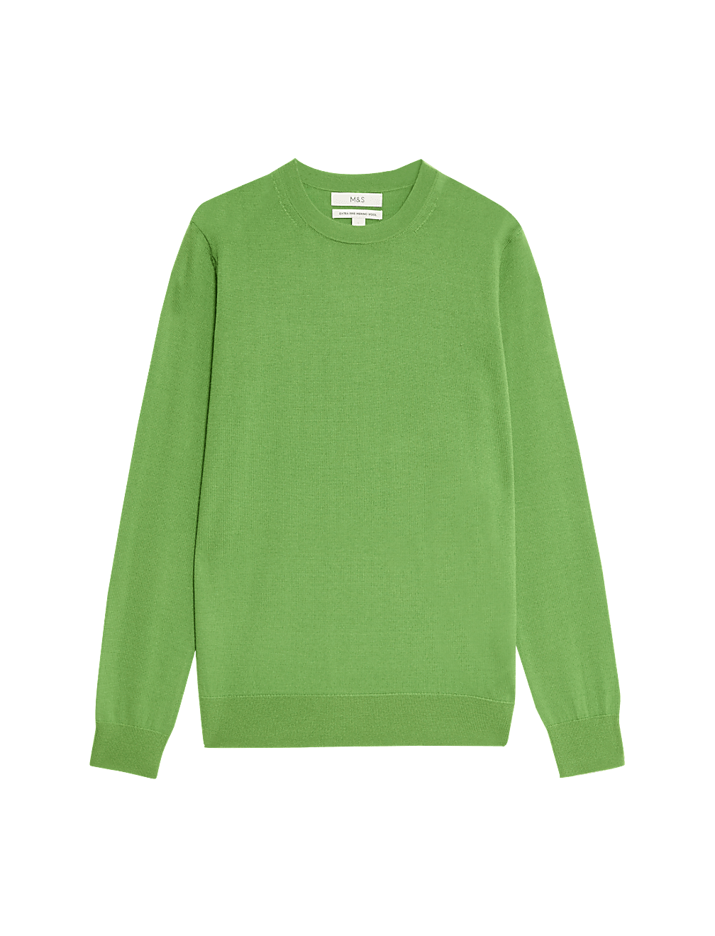 Pure Merino Wool Crew Neck Jumper