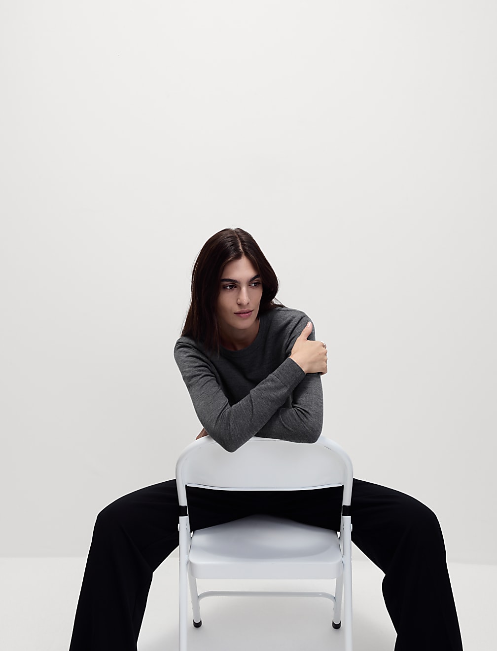 Pure Merino Wool Crew Neck Jumper