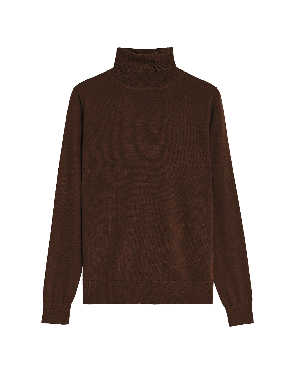 Pure Merino Wool Roll Neck Jumper