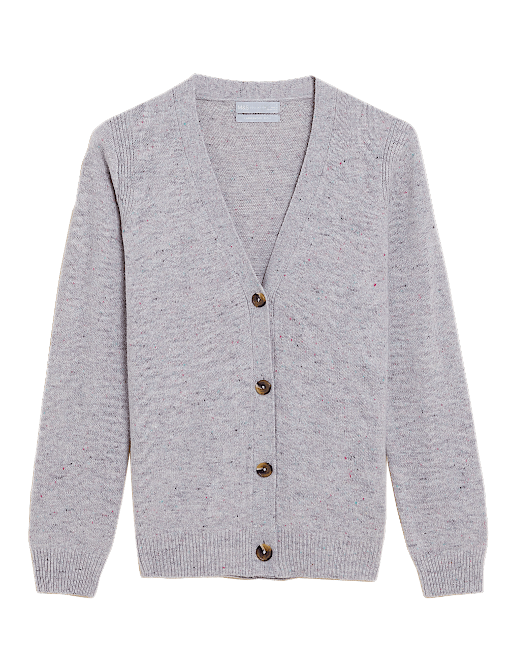 Wool Rich V-Neck Cardigan