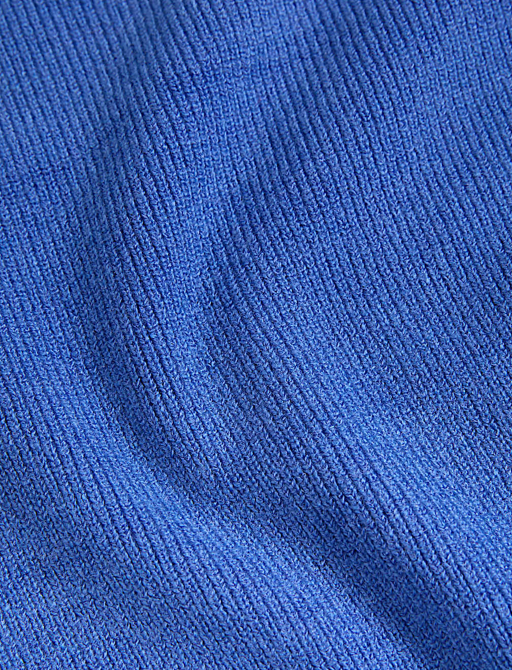 Air-Yarn Crew Neck Knitted Top