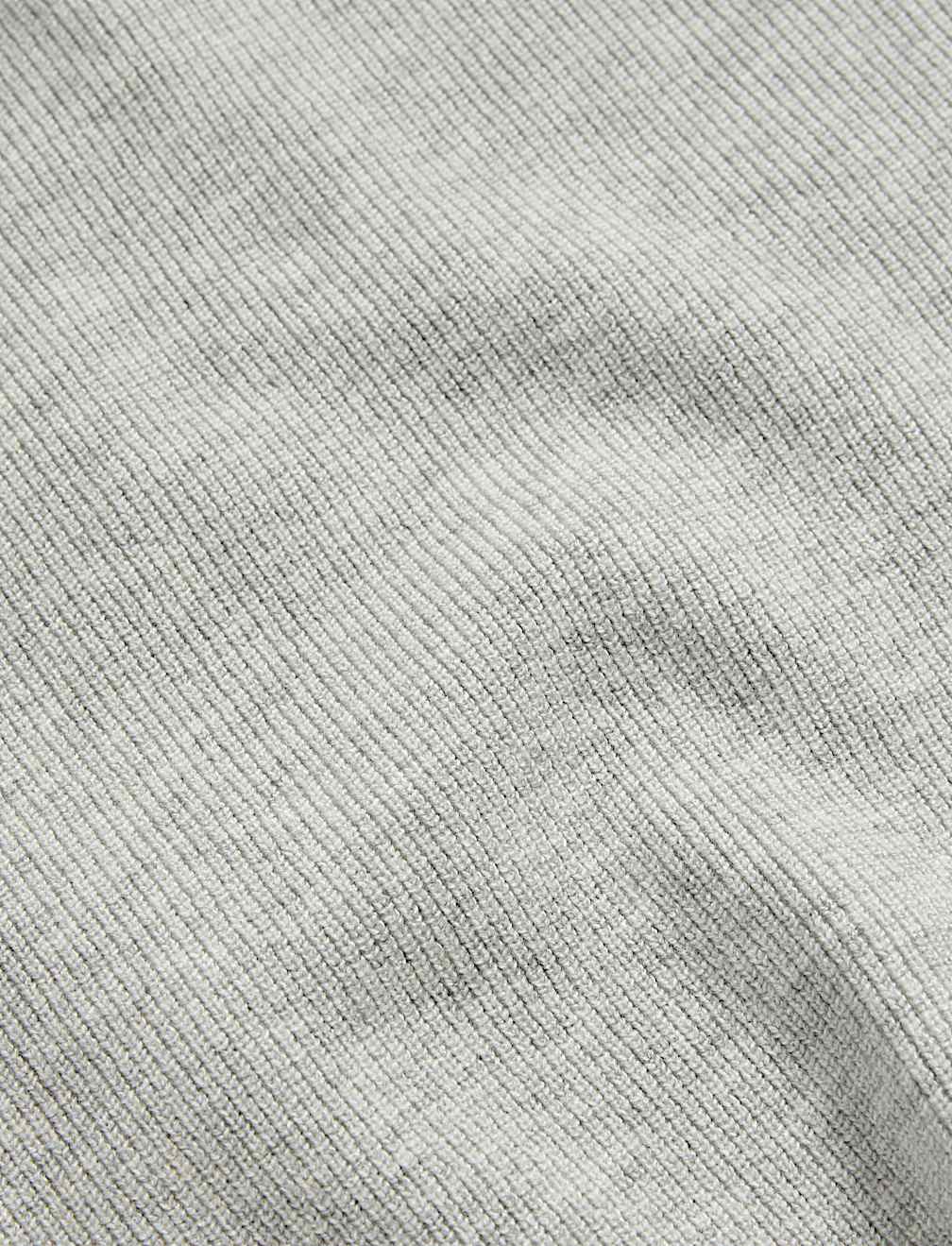 Air-Yarn Crew Neck Knitted Top