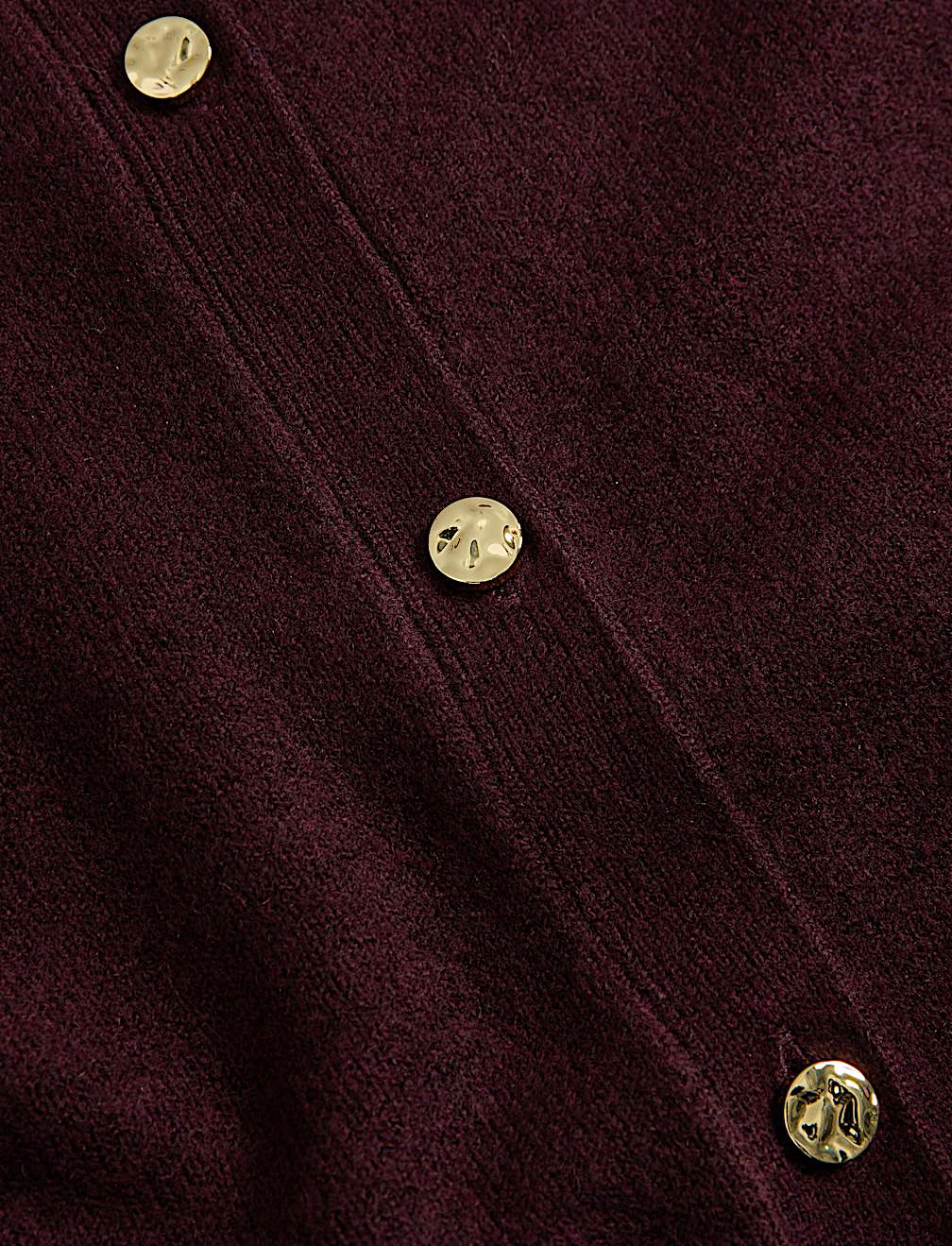 Air-Yarn Crew Neck Button Front Cropped Cardigan