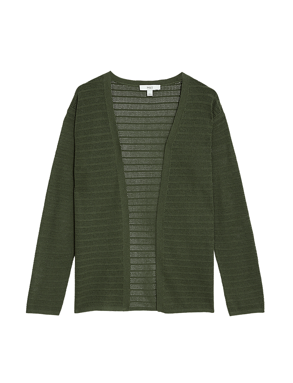Edge to Edge Cardigan with Linen