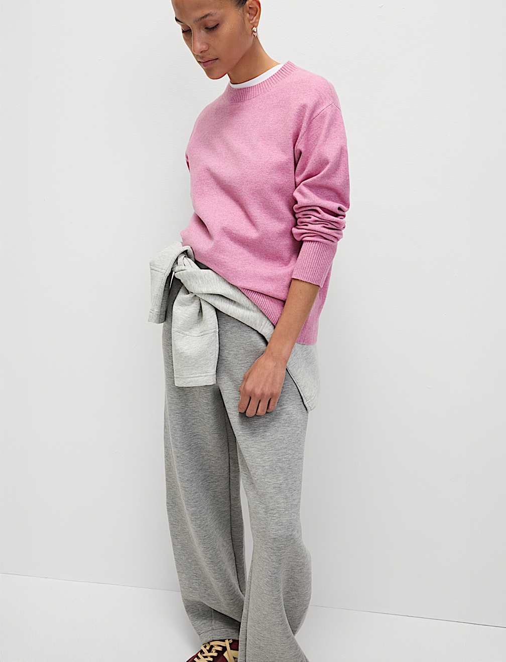 Air-Yarn Crew Neck Jumper