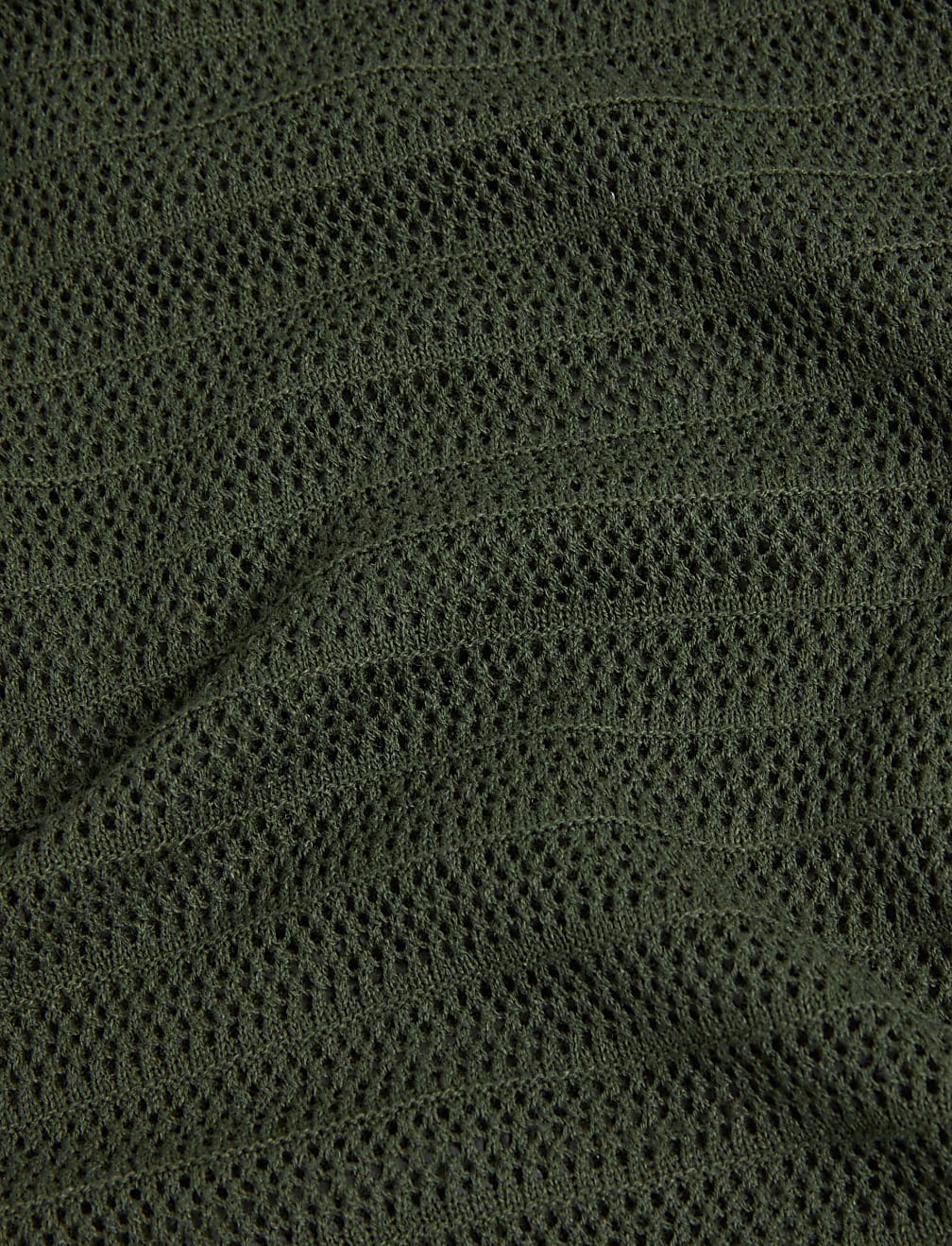 Textured Crew Neck Knitted Vest with Linen