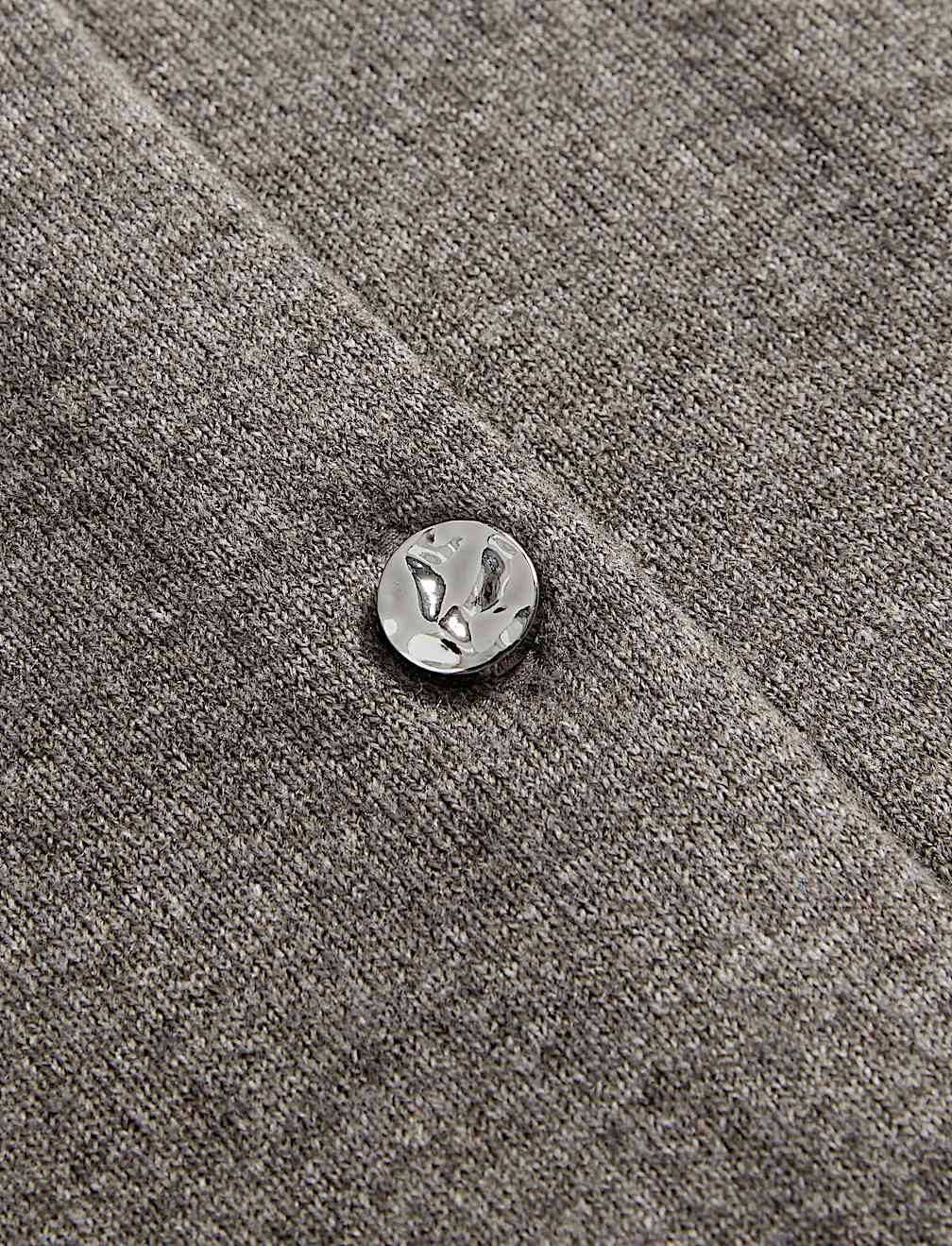 Air-Yarn Button Front Short Sleeve Cropped Cardigan