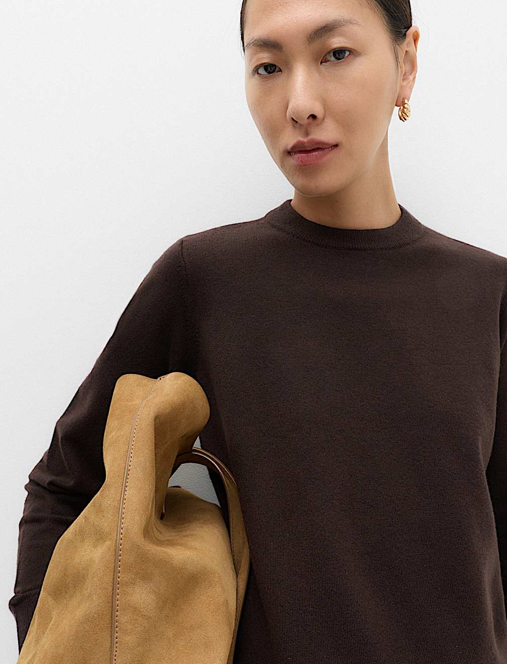 Air-Yarn Crew Neck Jumper