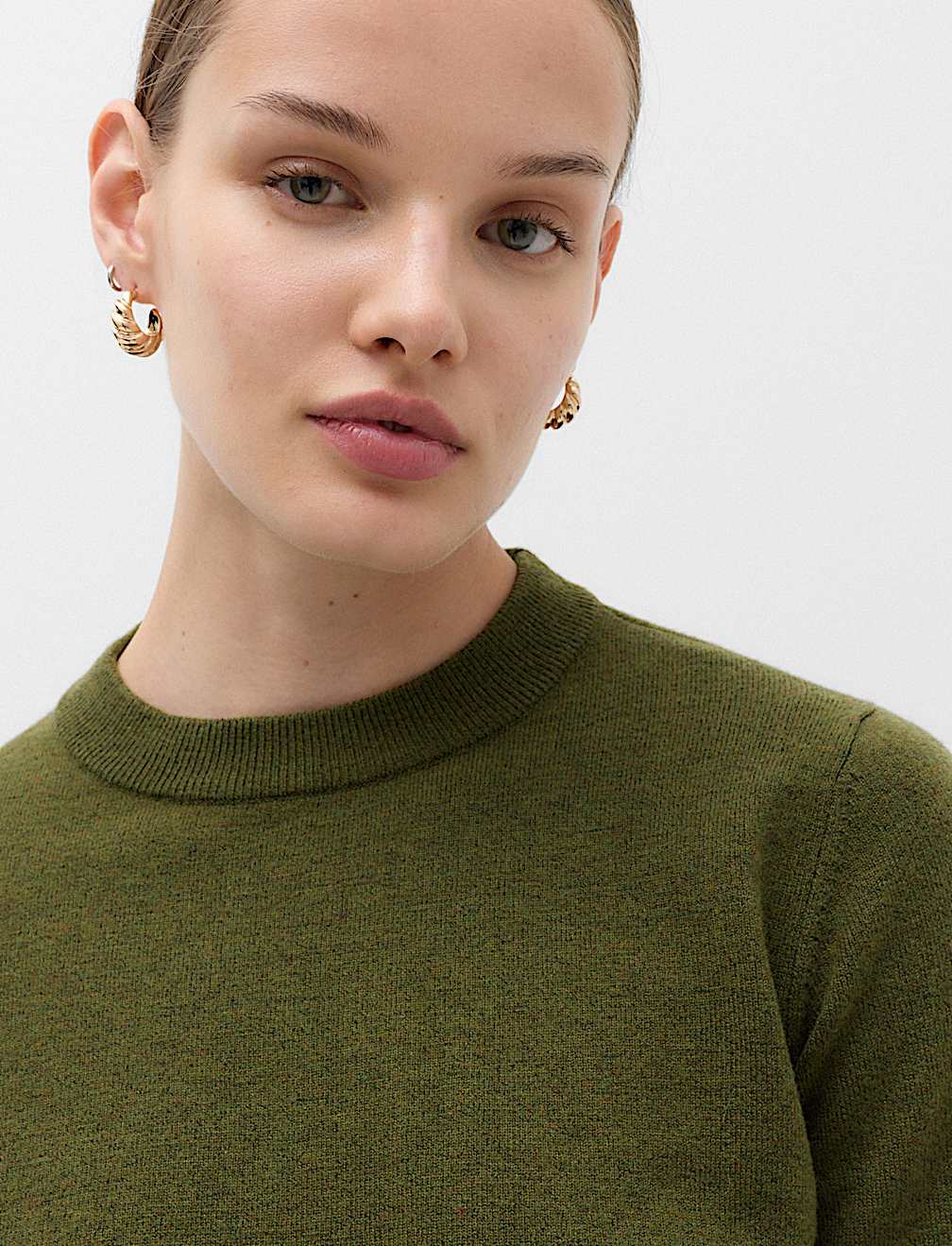 Air-Yarn Crew Neck Jumper