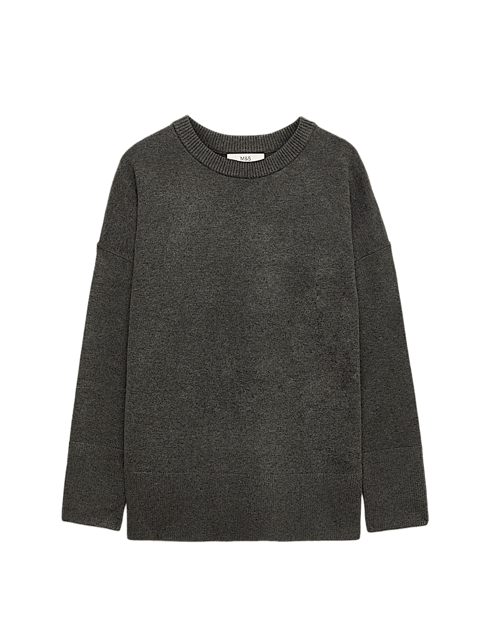 Air-Yarn Oversized Longline Jumper