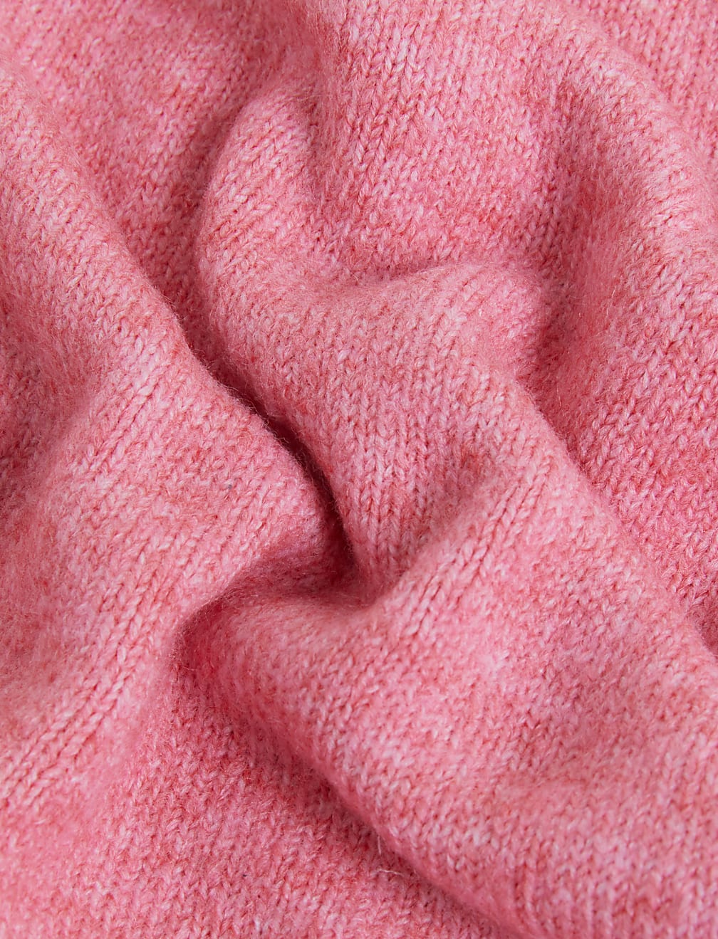 Ribbed Crew Neck Sleeveless Knitted Jumper