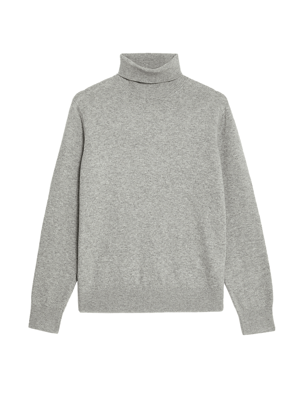 Air-Yarn Roll Neck Jumper