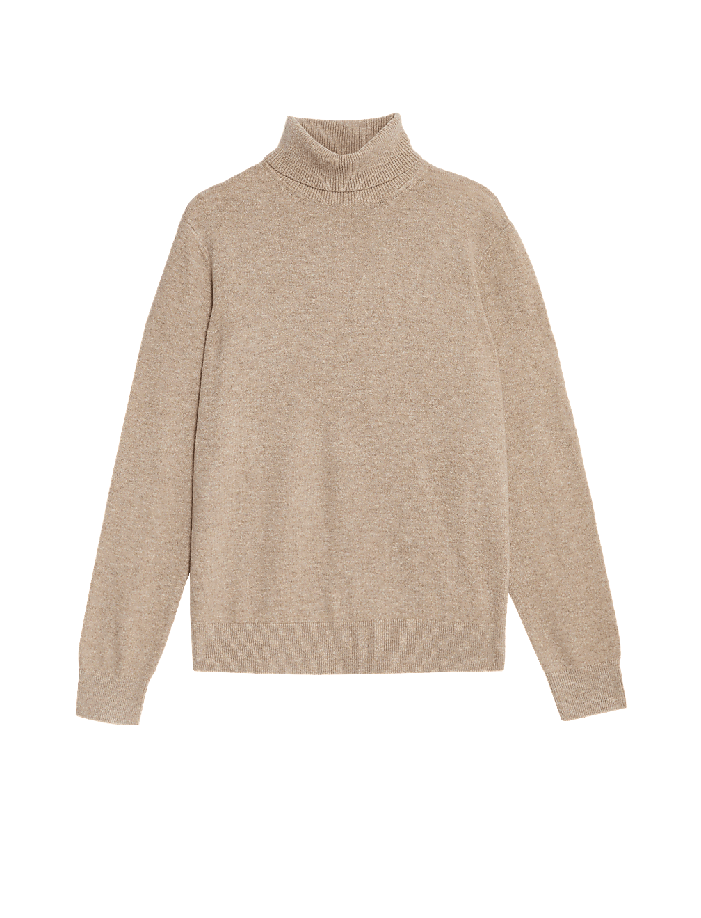 Air-Yarn Roll Neck Jumper