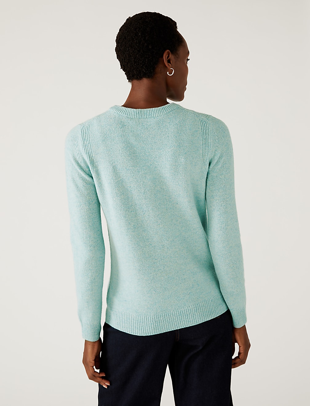Lambswool Rich Crew Neck Jumper