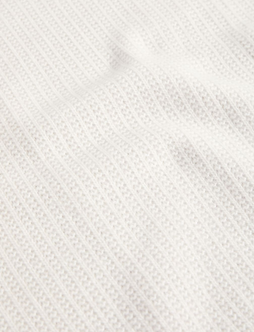 Cloud Yarn Textured Roll Neck Jumper