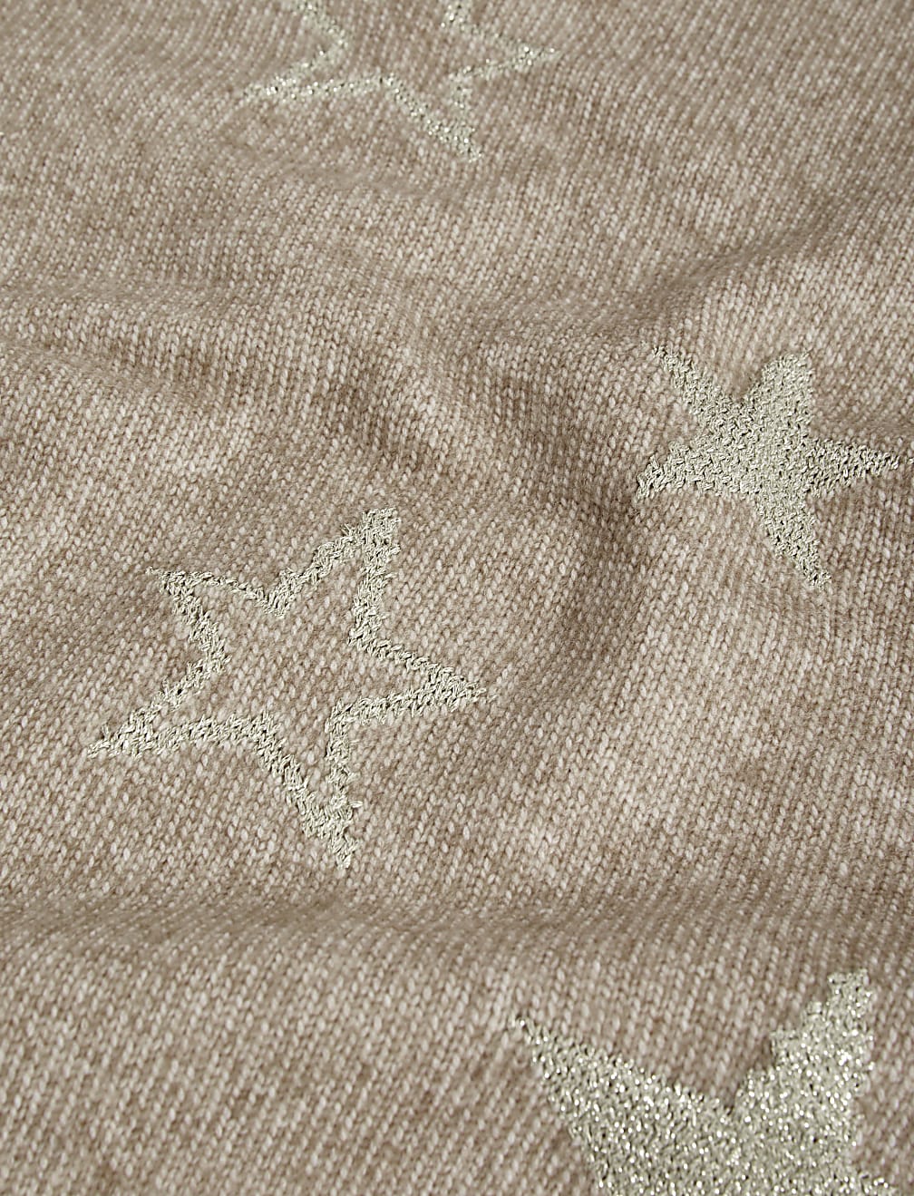 Star Crew Neck Relaxed Fit Jumper