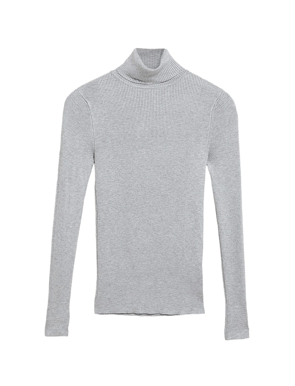 Viscose Mix Textured High Neck Jumper