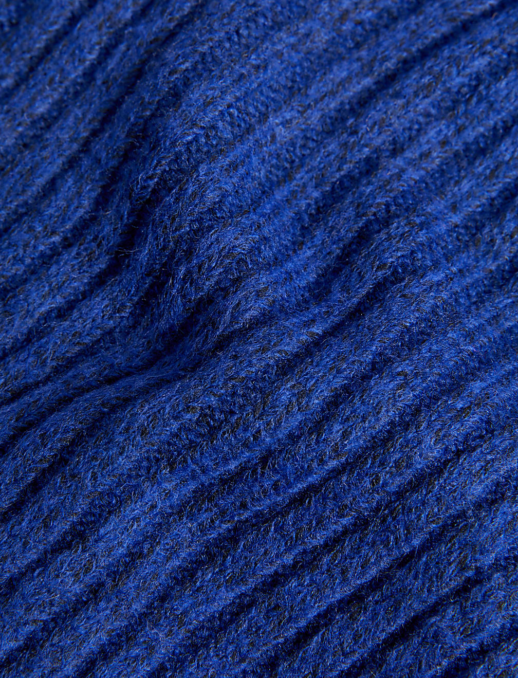 Ribbed V-Neck Hoodie