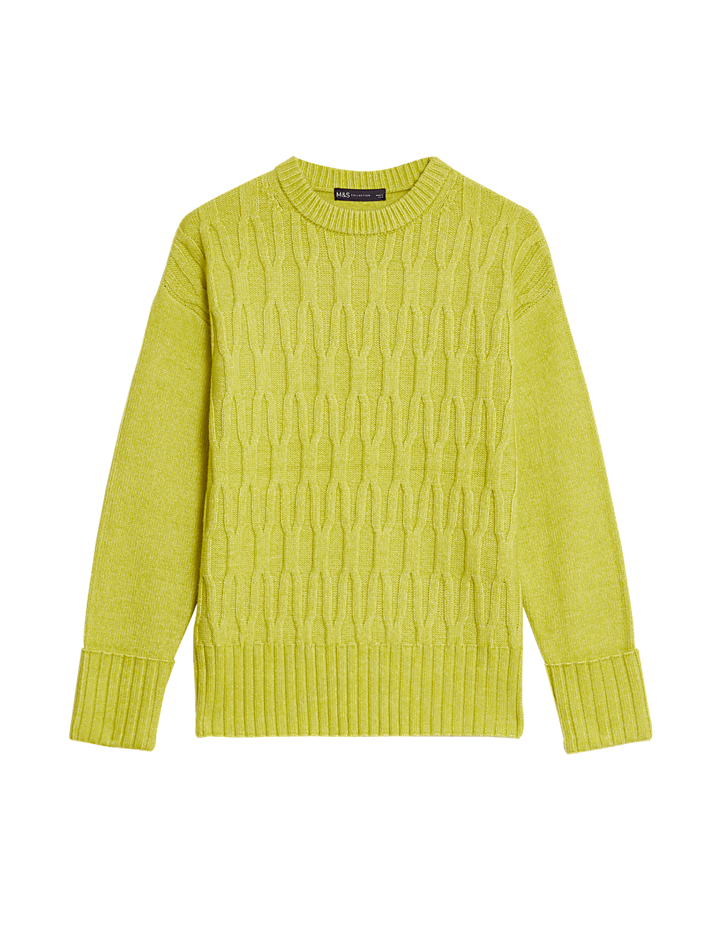 Cable Knit Crew Neck Jumper