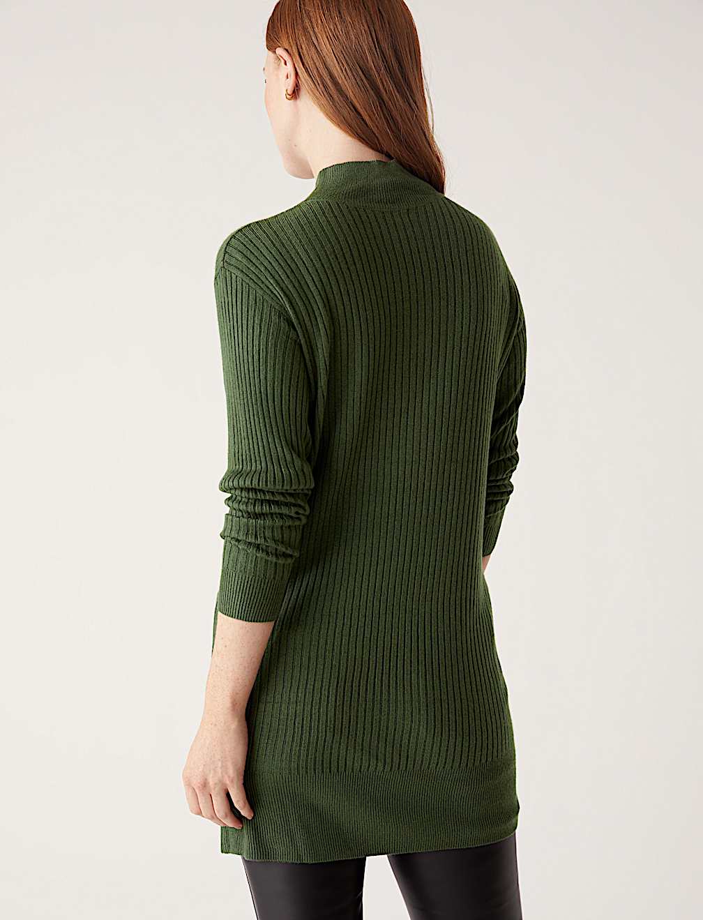 Supersoft Funnel Neck Longline Jumper