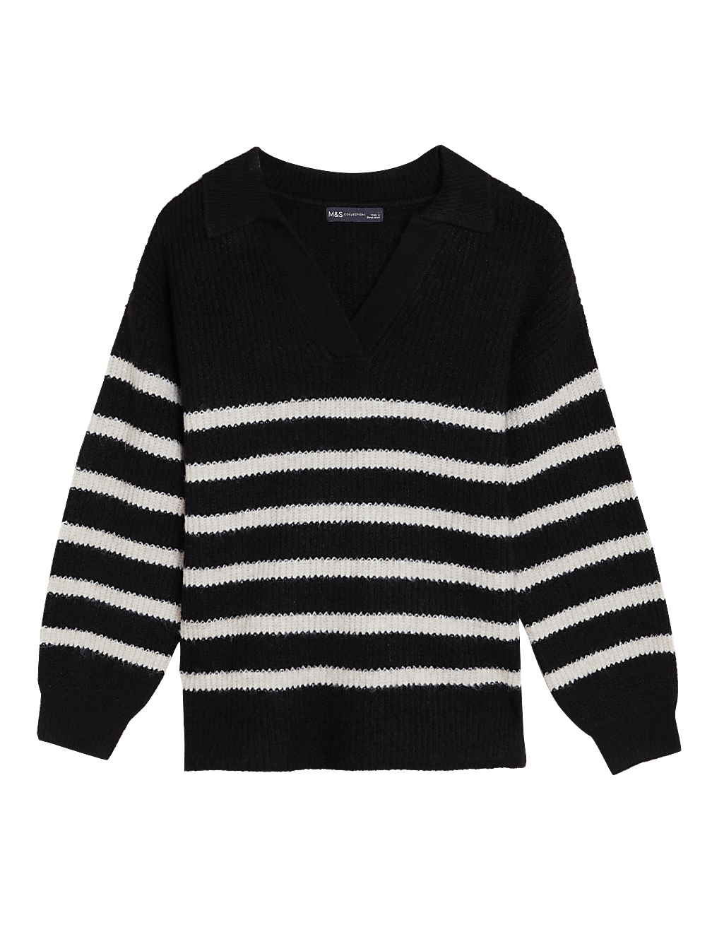 Striped Collared Jumper