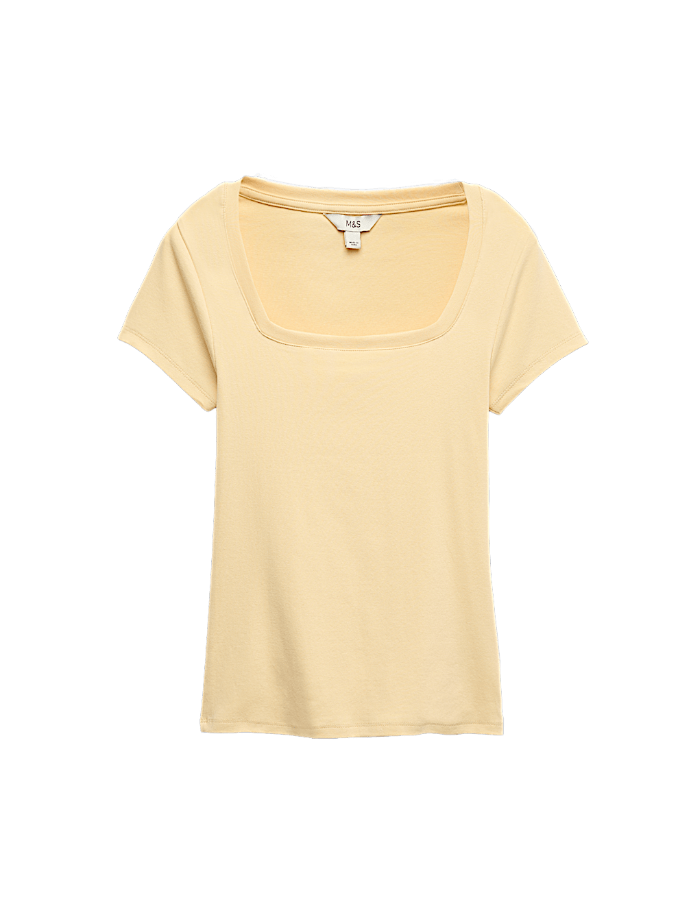 Cotton Rich Premium Square Neck Top