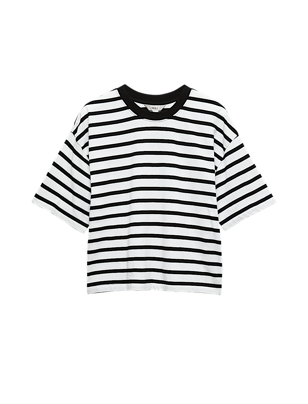 Pure Cotton Relaxed Boxy T-Shirt
