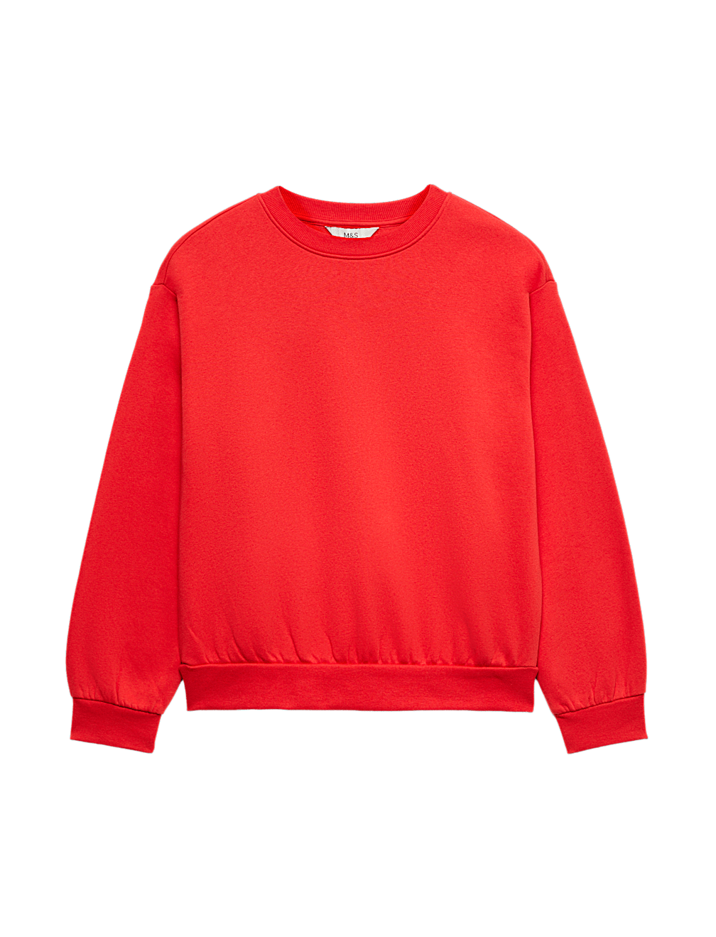 Cotton Rich Crew Neck Sweatshirt