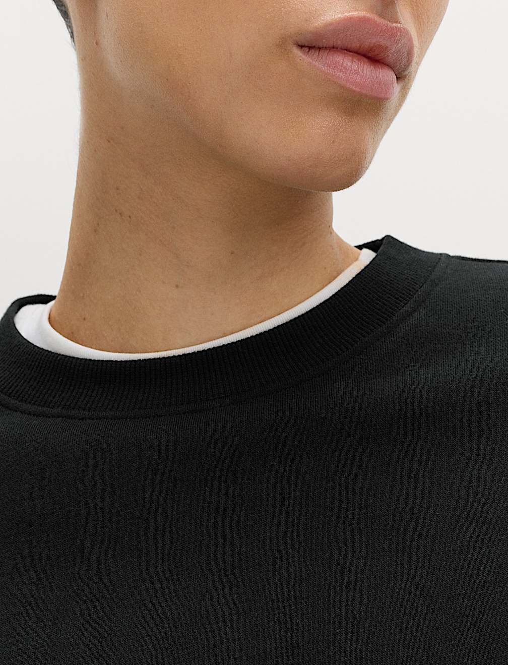 Cotton Rich Crew Neck Sweatshirt