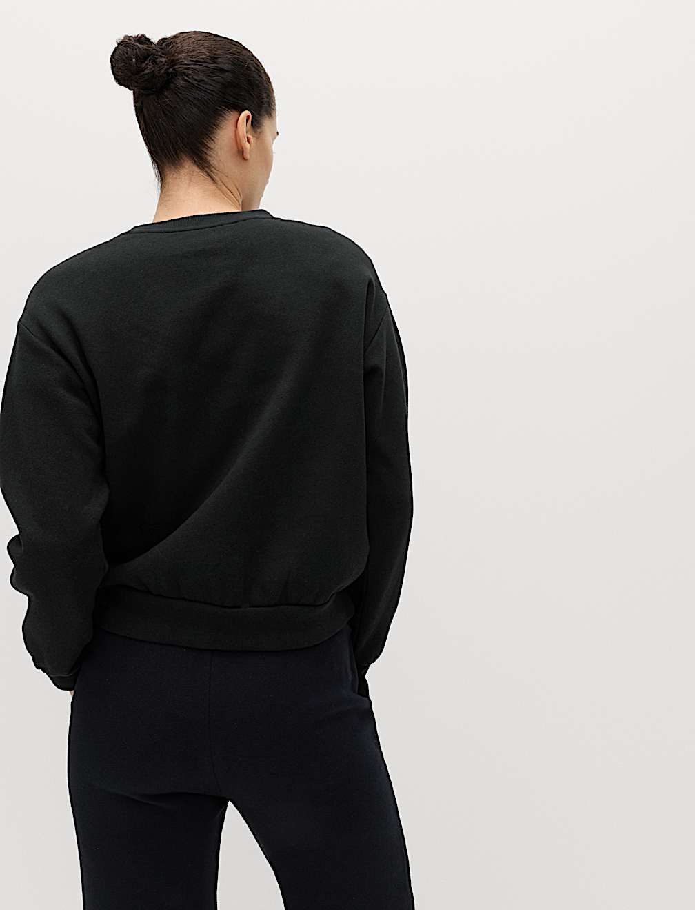 Cotton Rich Crew Neck Sweatshirt
