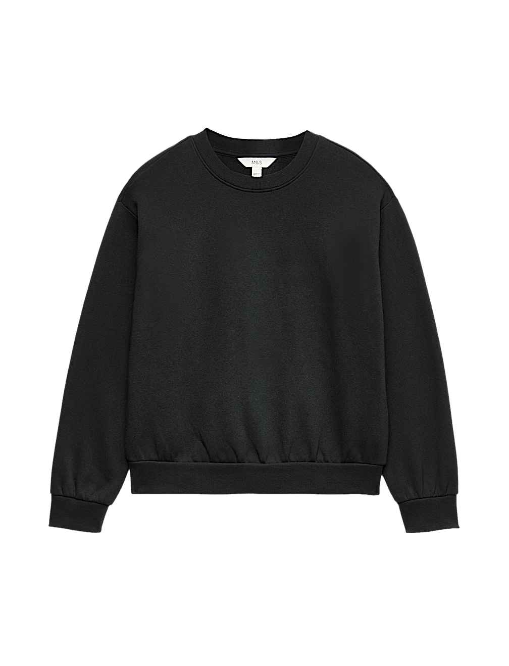 Cotton Rich Crew Neck Sweatshirt