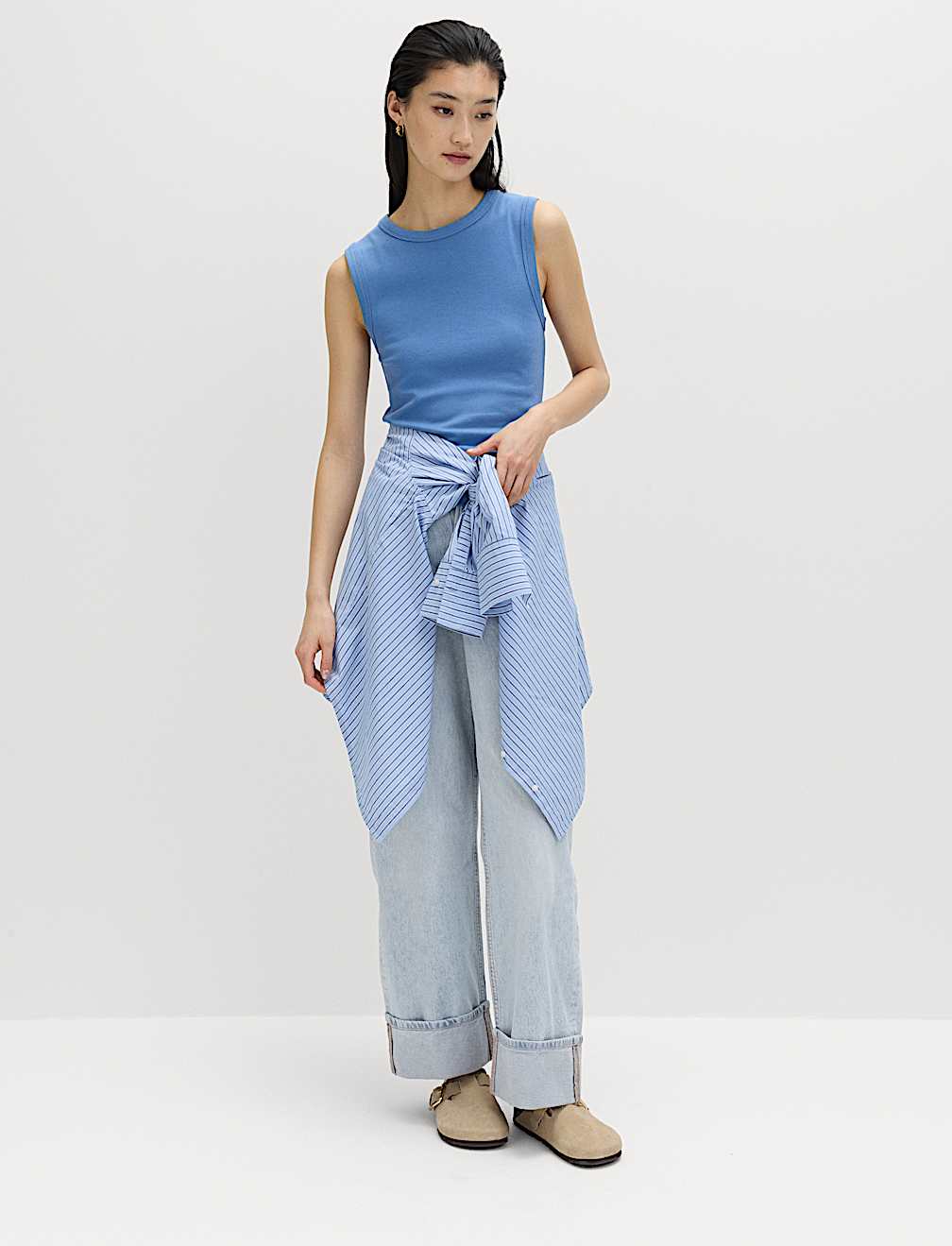 Cotton Rich Premium Slim Fit Tank Top