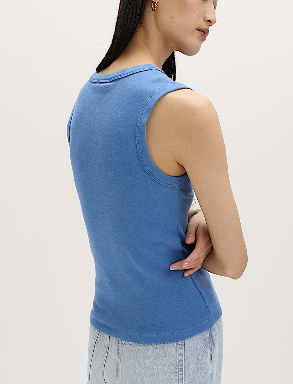 Cotton Rich Premium Slim Fit Tank Top