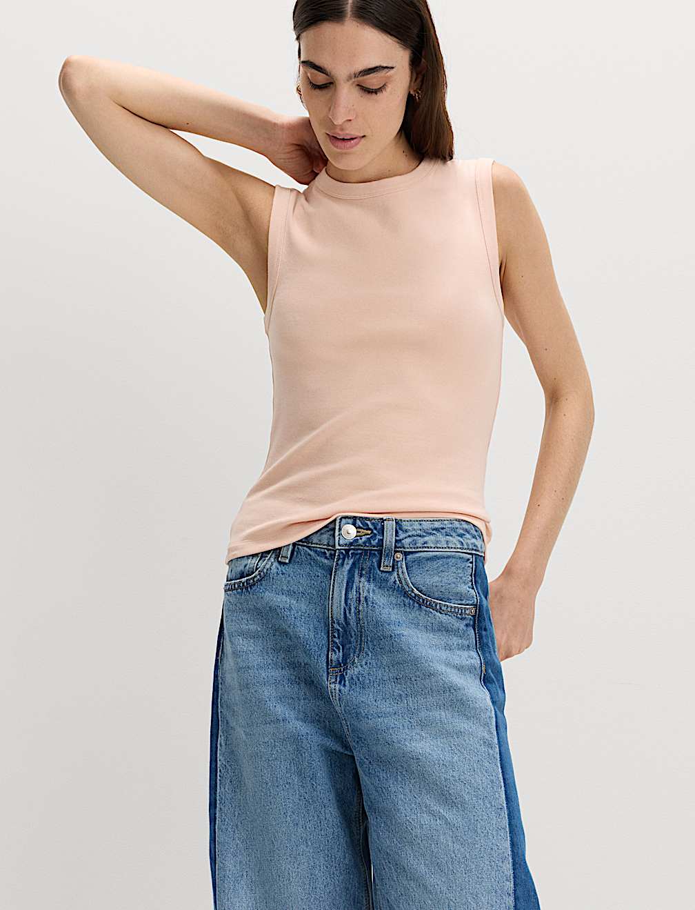 Cotton Rich Premium Slim Fit Tank Top