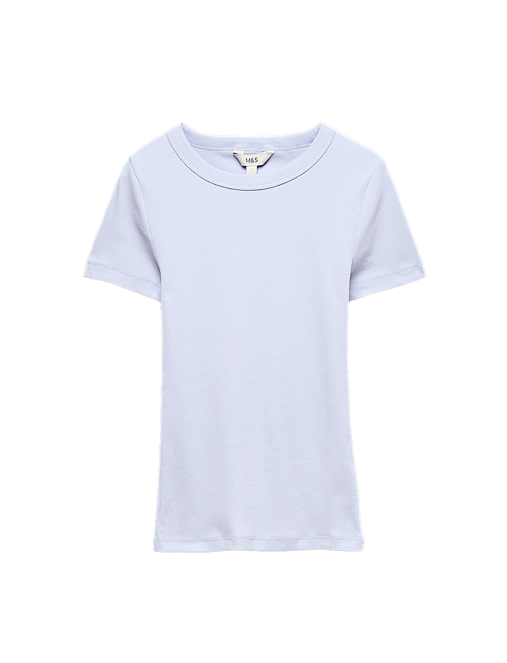 Cotton Rich Ribbed Slim Fit T-Shirt