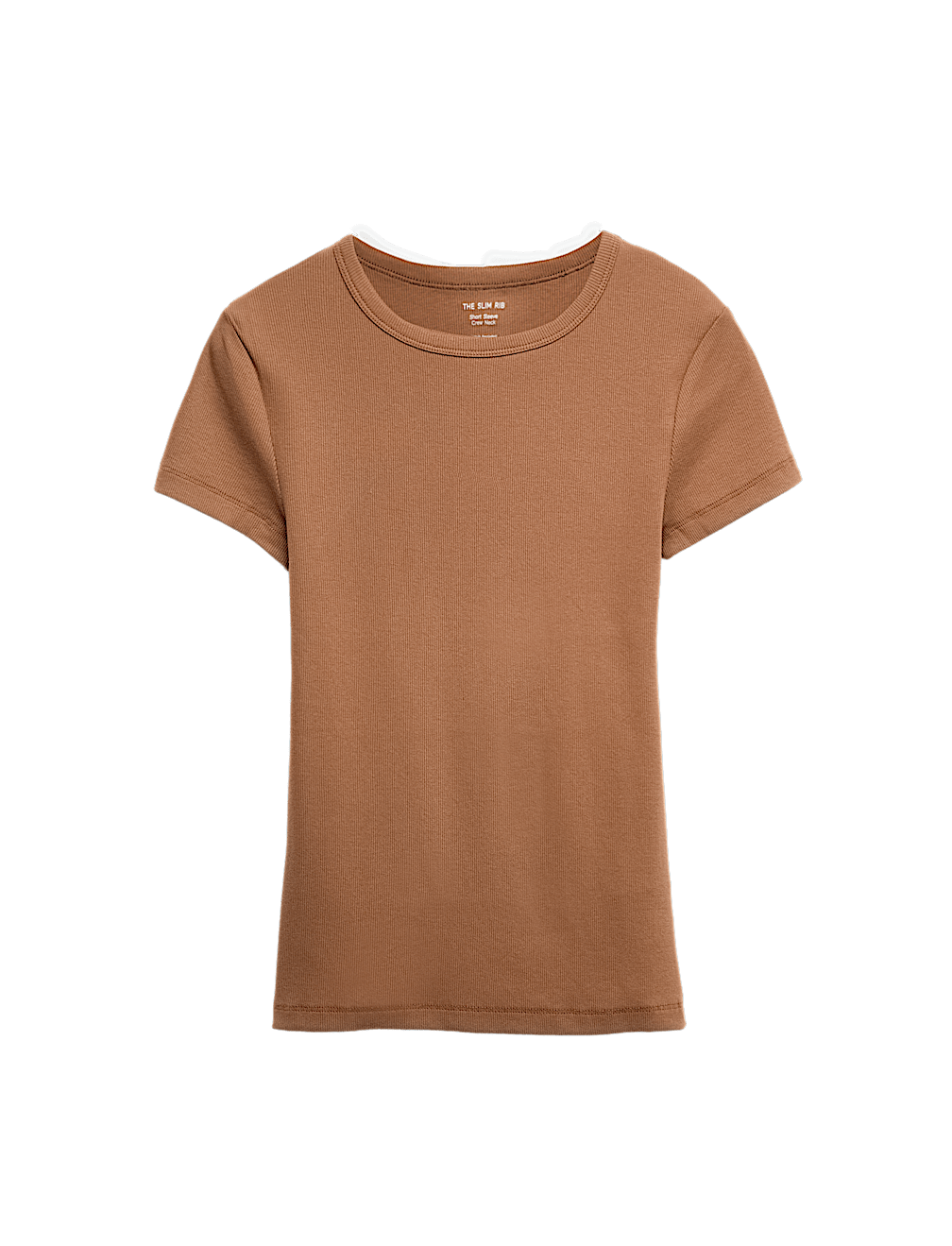 Cotton Rich Ribbed Slim Fit T-Shirt