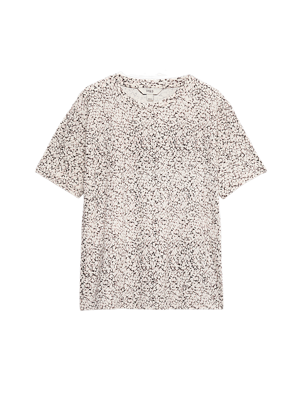 Cotton Modal Blend Printed T-Shirt