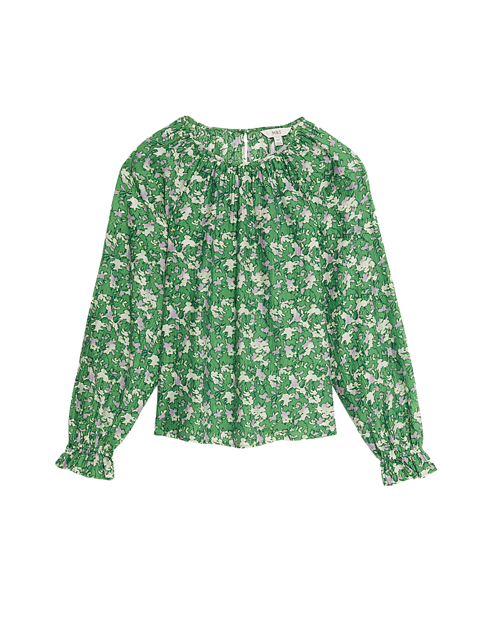 Lyocell Rich Printed Blouse